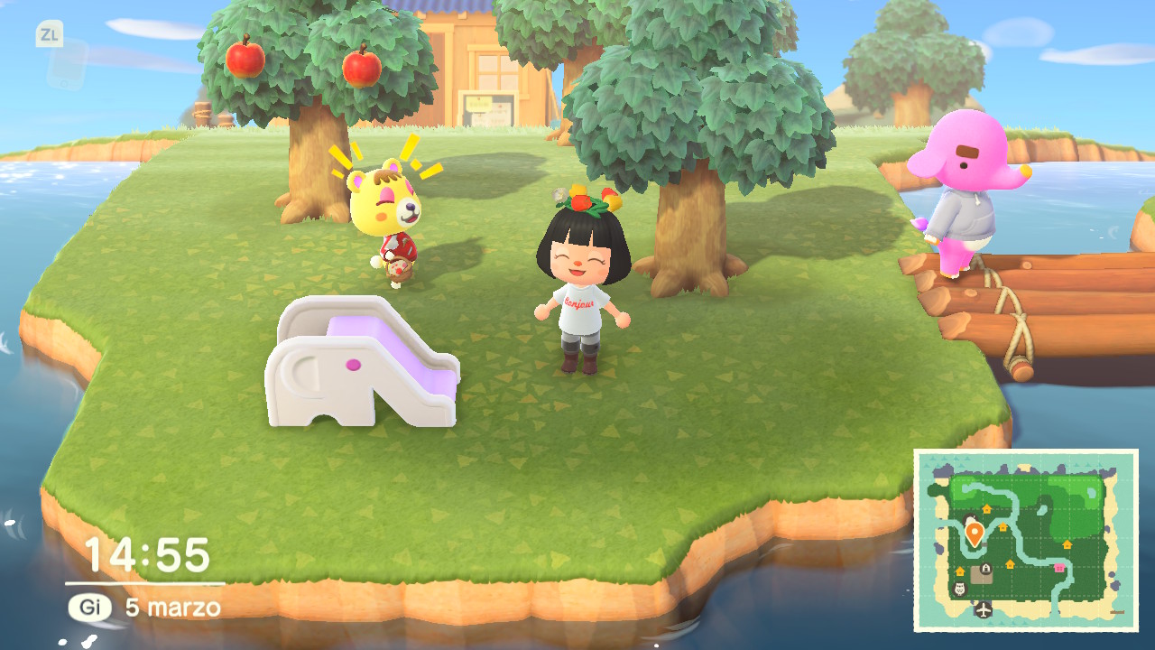 Animal Crossings: New Horizons risate