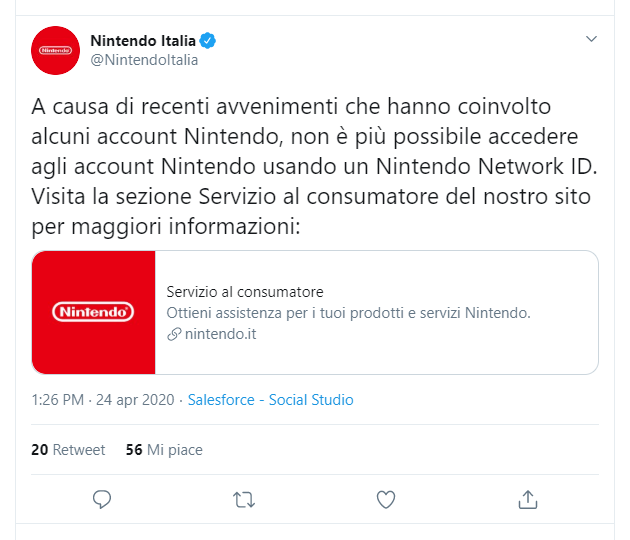 Nintendo Switch Nintendo Network ID