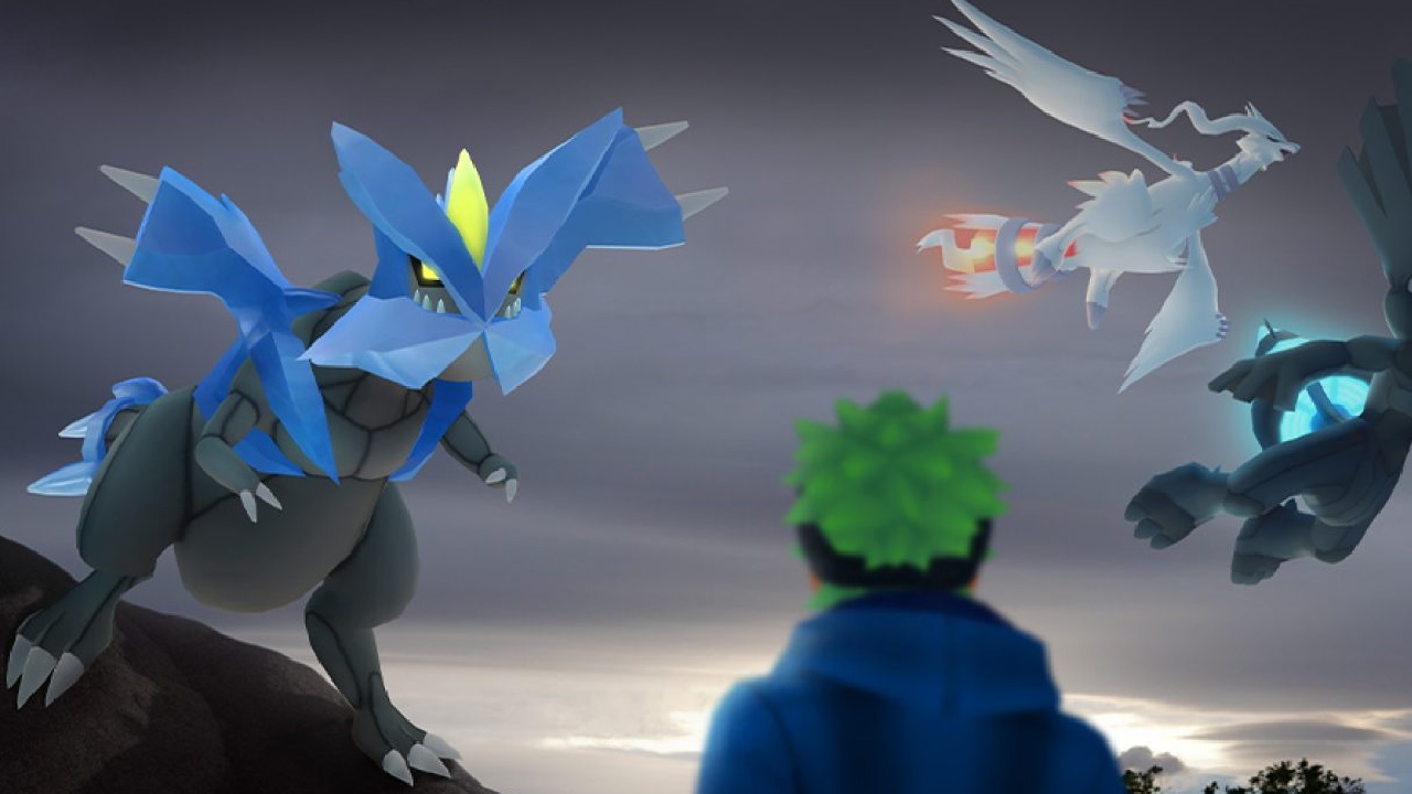 Pokemon GO - Unova Reshiram Zekrom Kyurem