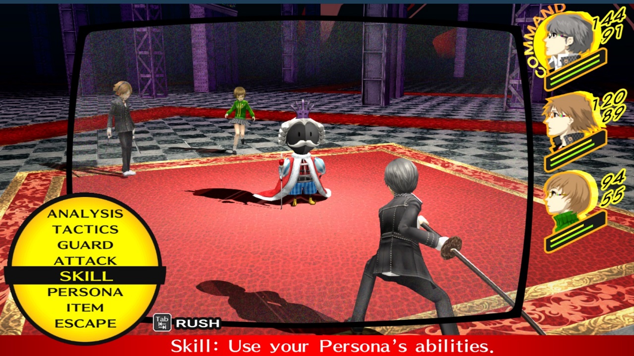 Persona 4 Golden fight