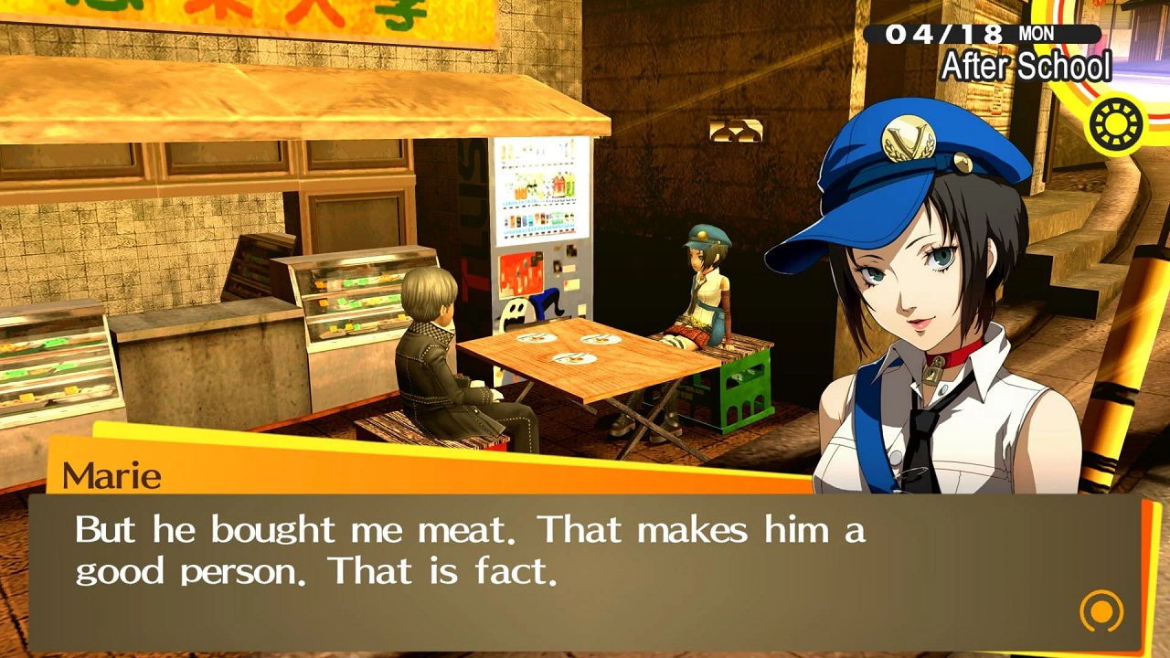 Persona 4 Golden social