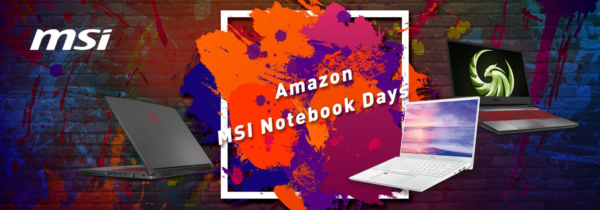 Amazon MSI Notebook Days