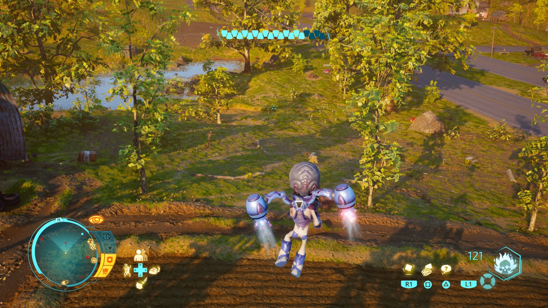 Destroy All Humans - jetpack