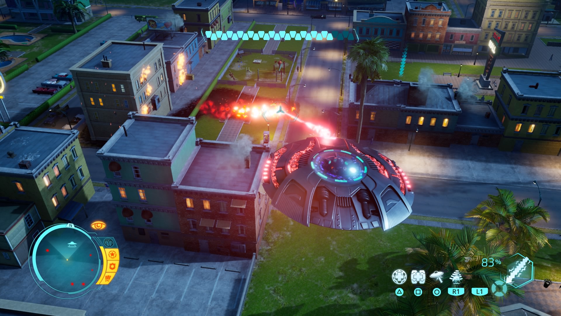 Destroy All Humans - disco volante