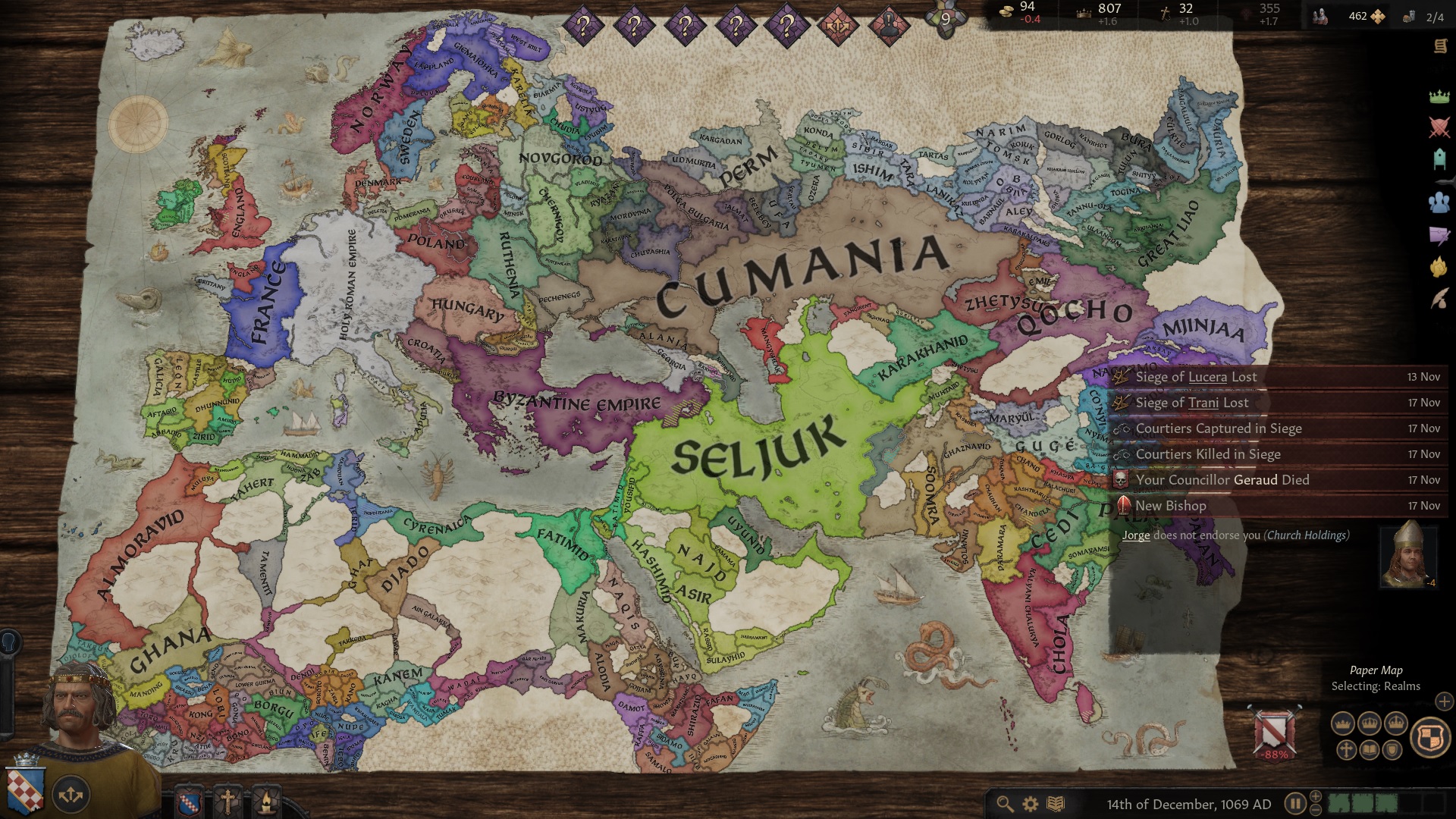 Crusader Kings 3 Map