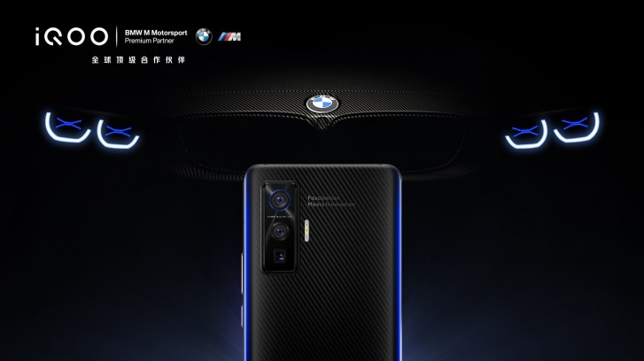 iQOO 5 BMW leakato in un poster promozionale