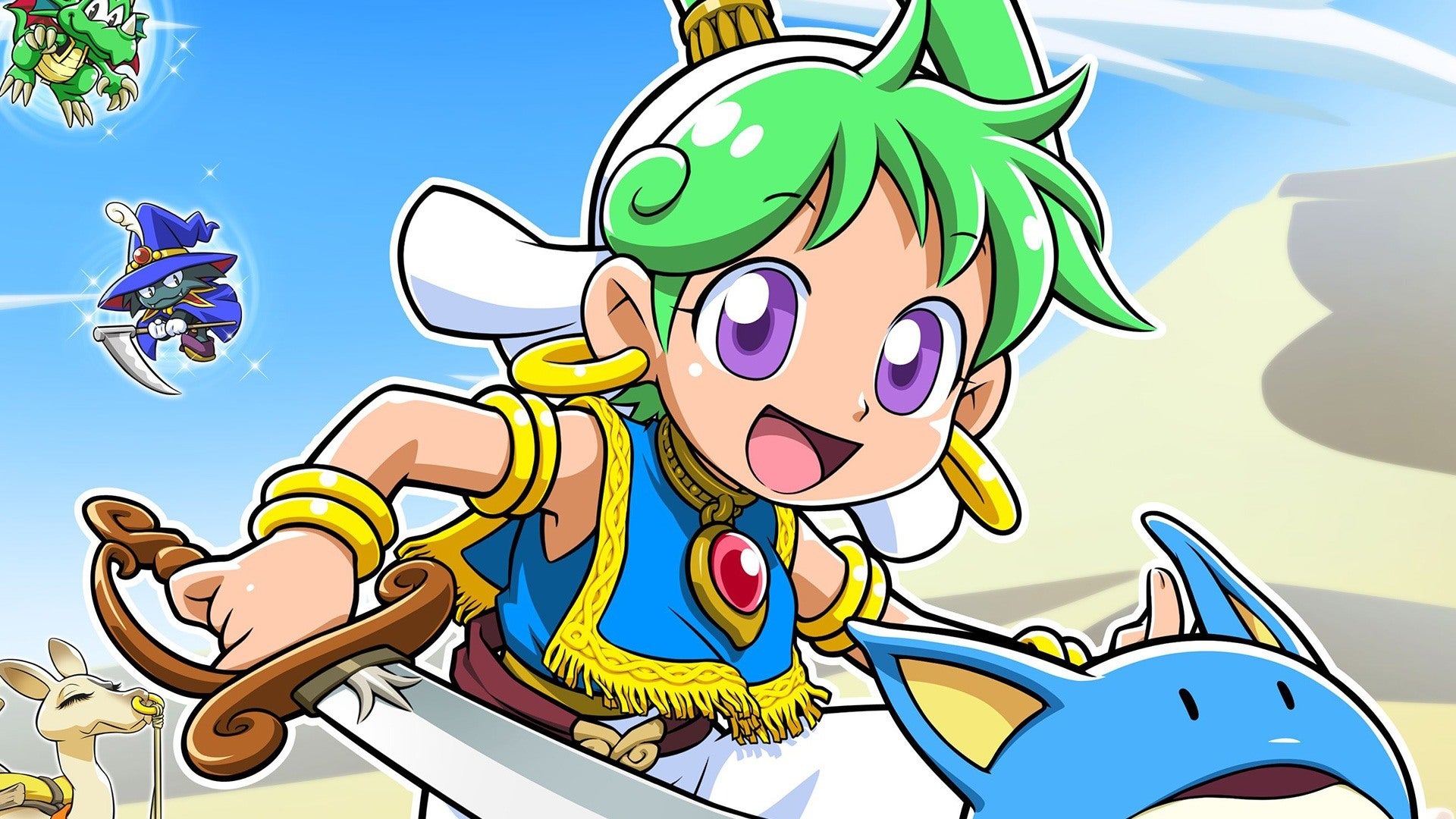 Wonder Boy Asha in Monster World