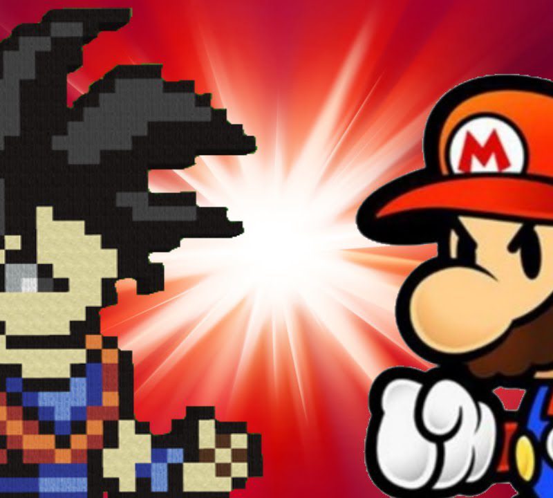 Dragonball: quella volta che Goku incontrò Super Mario! Dragonball: quella volta che Goku incontrò Super Mario!