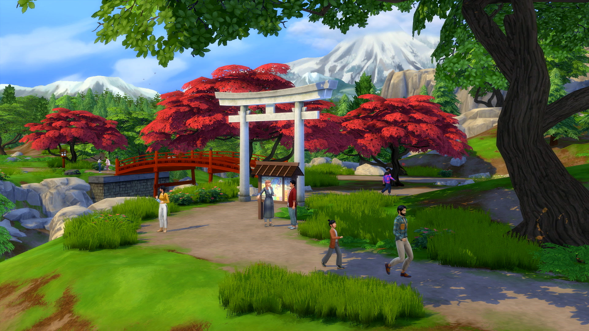 The Sims 4 Oasi Innevata