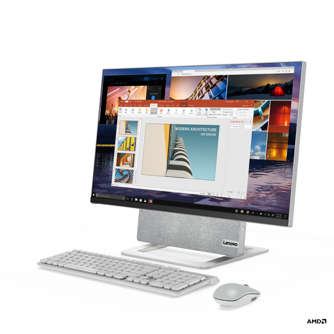 Durante il CES, Lenovo ha presentato il suo nuovo PC Desktop: lo Yoga AIO 7, pensato per sincronizzare compattezza con efficienza