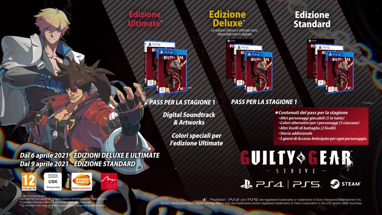 Guilty Gear Strive preorder