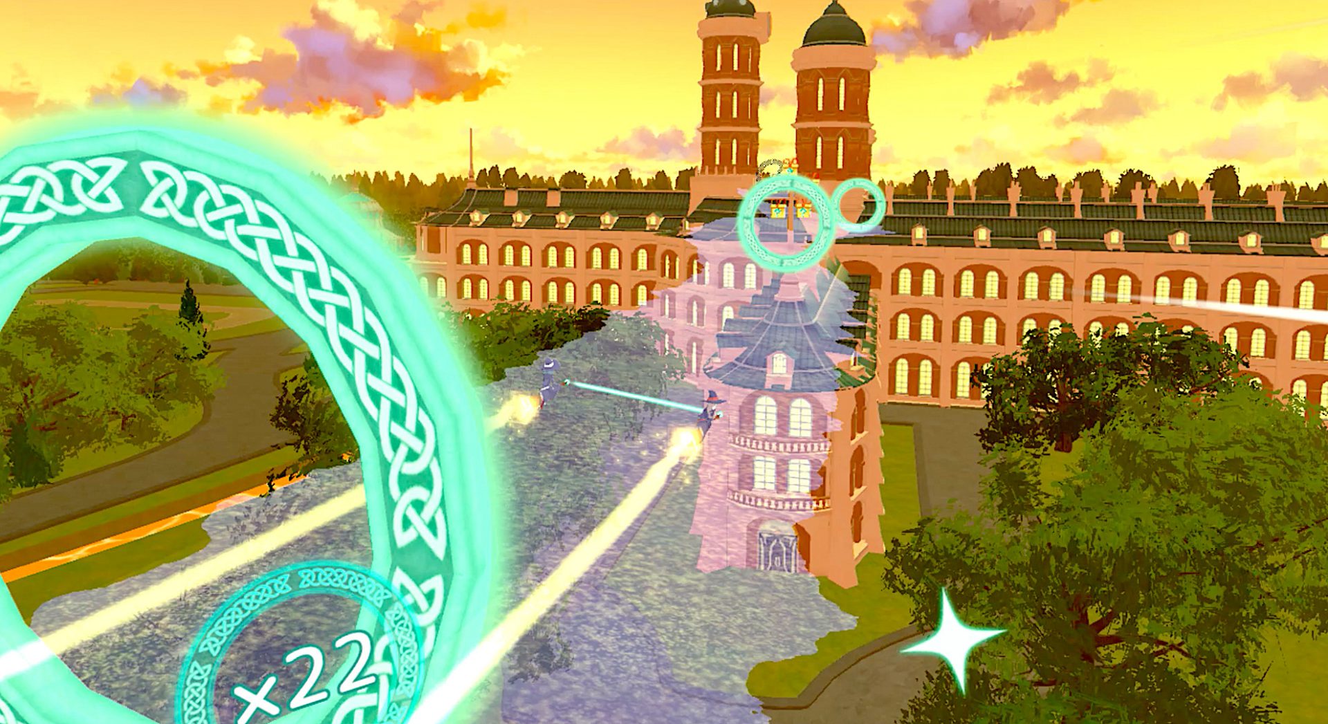 Little Witch Academia VR Broom Racing
