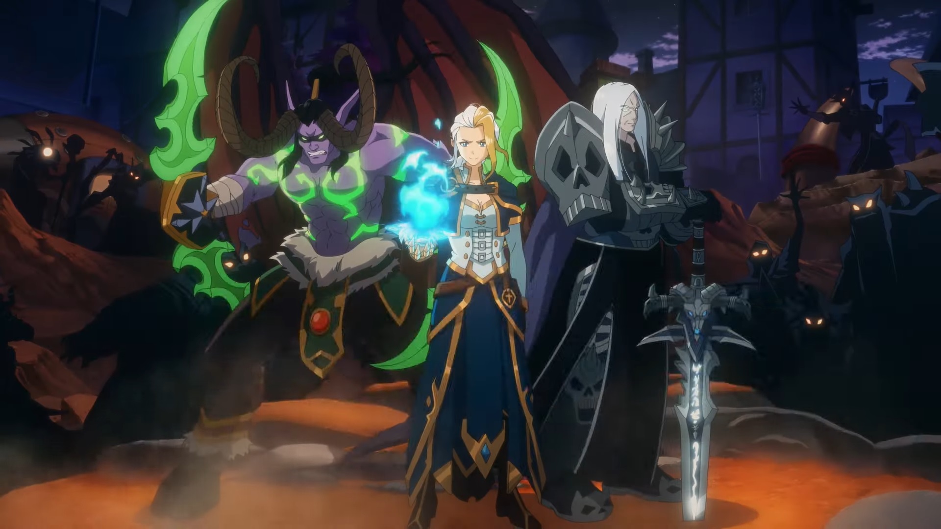 Hearthstone Mercenari Anime