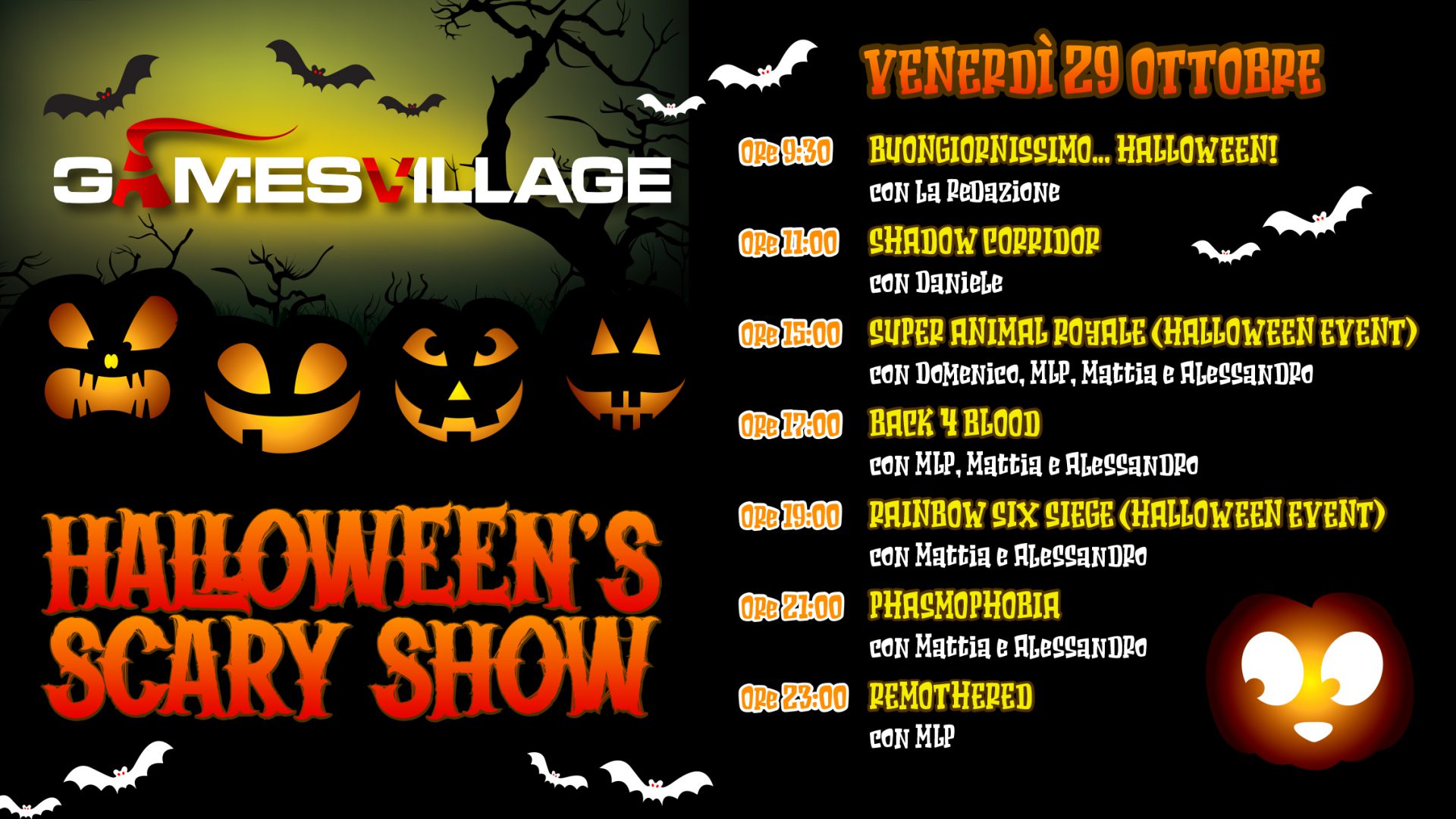 GamesVillage Halloween's Scary Show