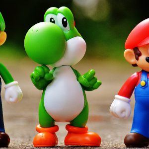 Super Mario Luigi Yoshi