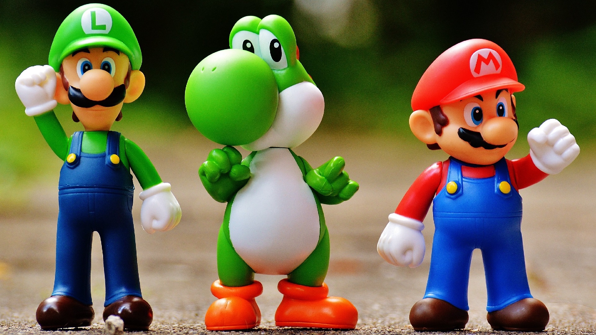Super Mario Luigi Yoshi