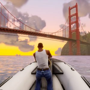 Gta The Trilogy CJ boat