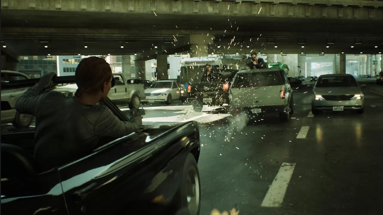 The Matrix Awakens inseguimento