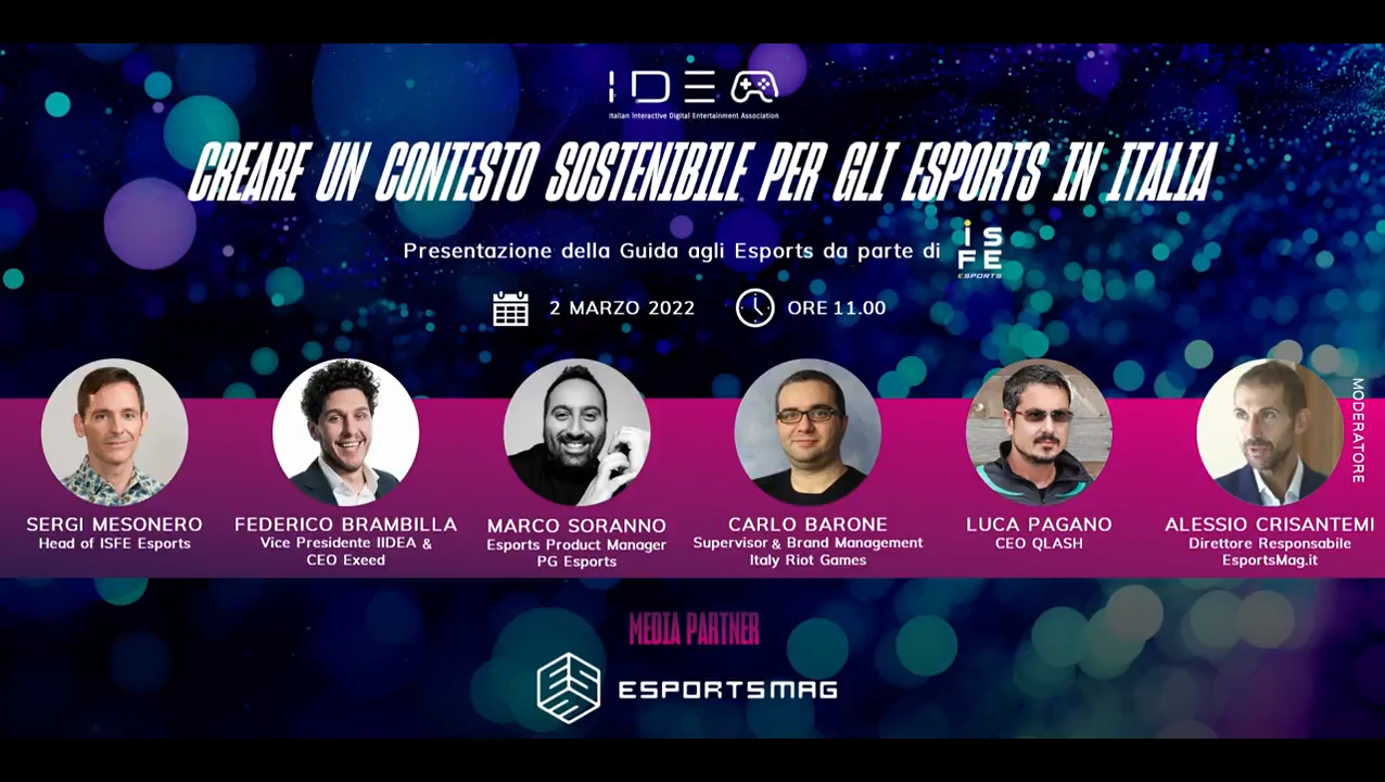 Guida agli esports IIDEA