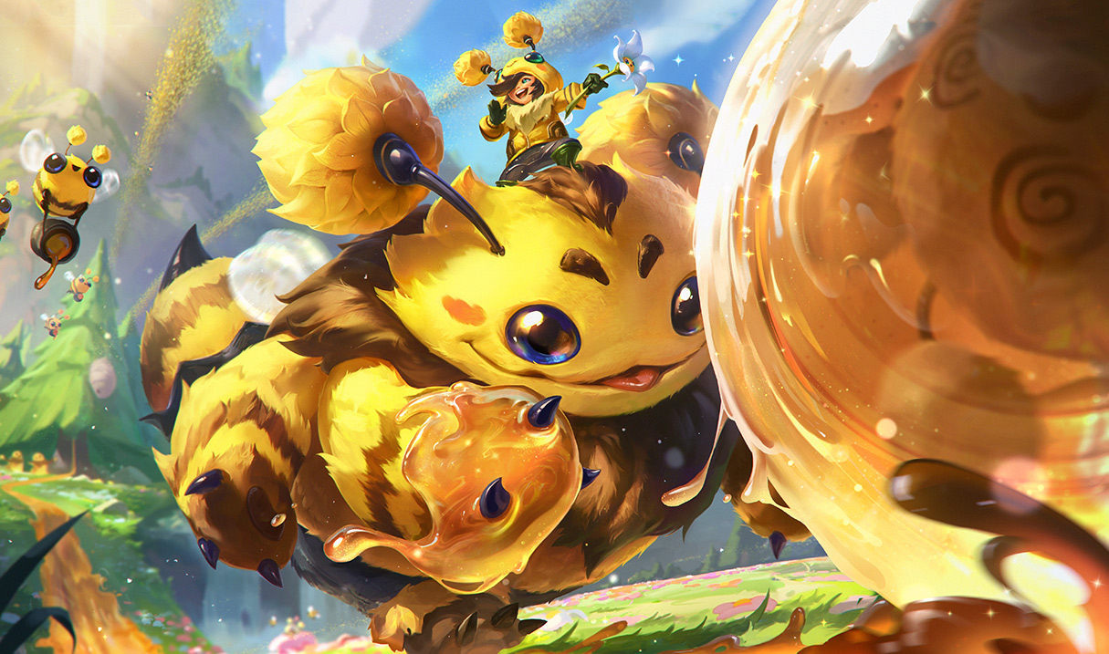 Aperdinger: nuova skin a tema ape di nunu e willump