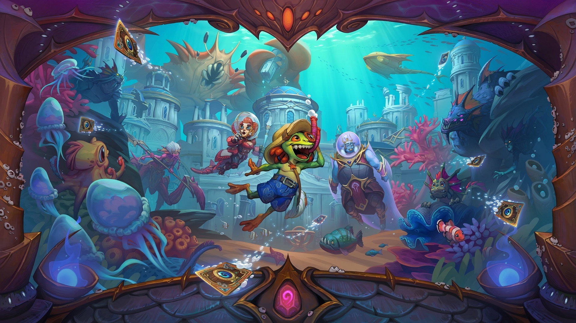 Rotta per la città sommersa hearthstone recensione