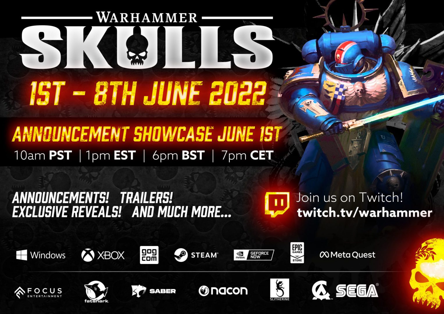 Warhammer Skulls