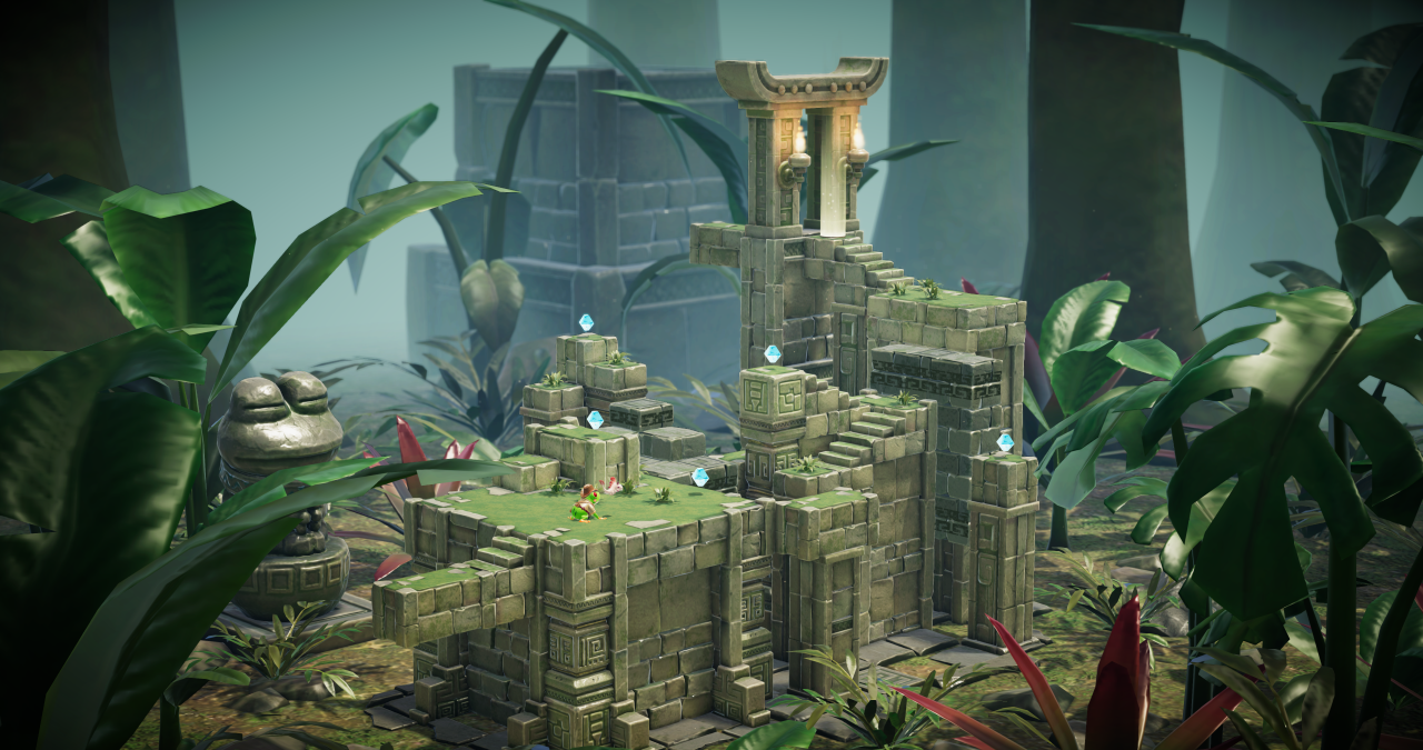 Frogger and the Rumbling Ruins