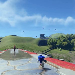 Sonic Frontiers gameplay