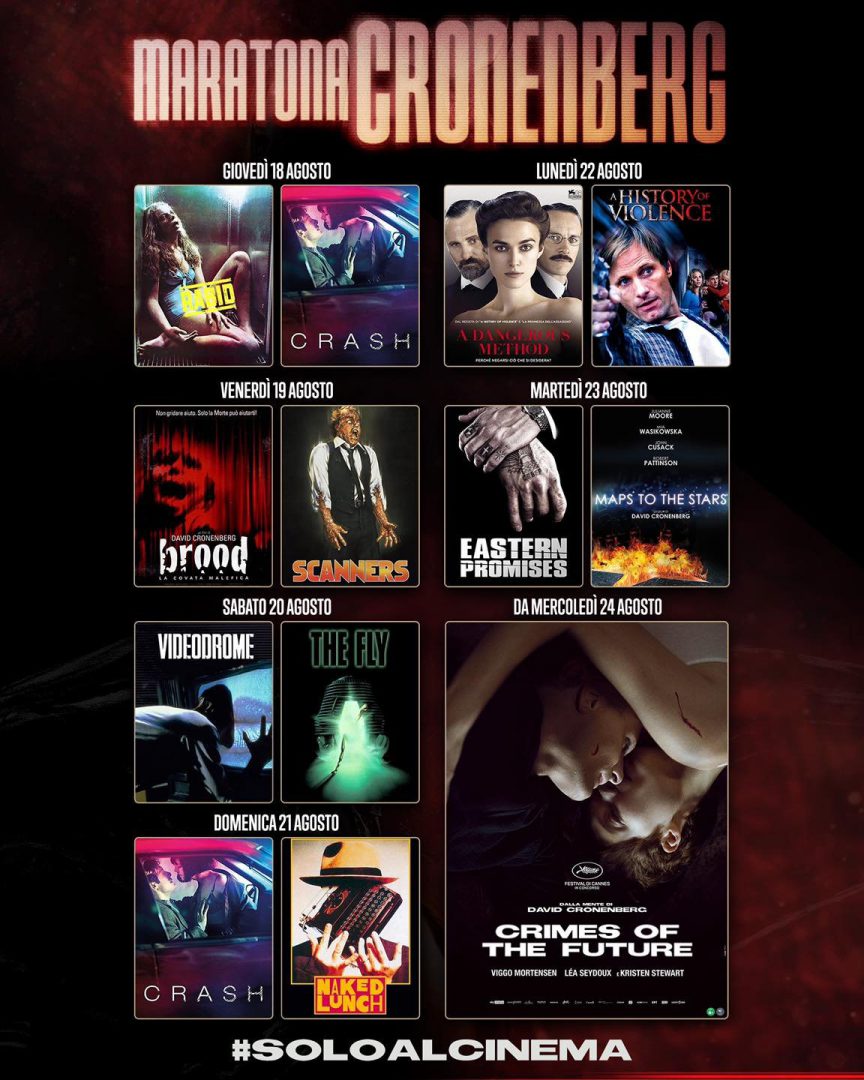 Maratona Cronenberg