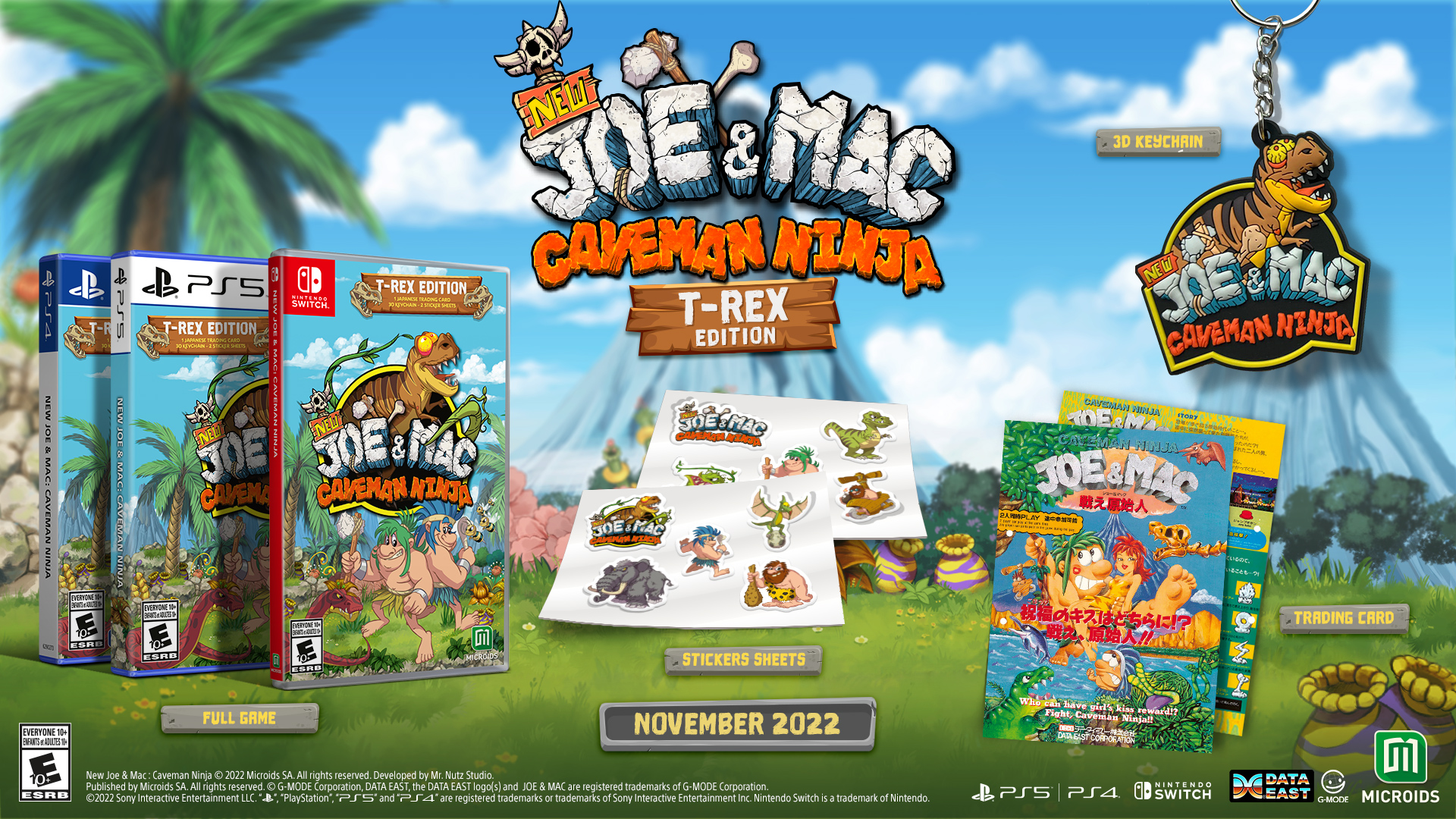New Joe & Mac Caveman Ninja