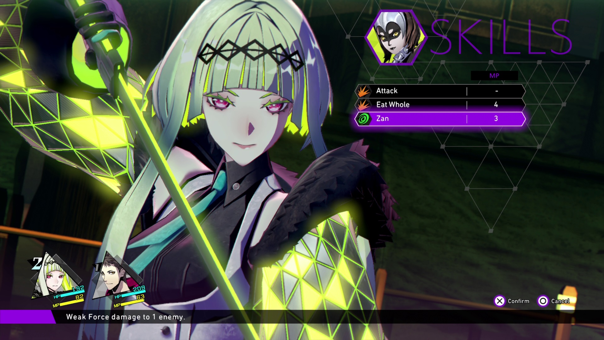 Soul Hackers 2 Ringo combat