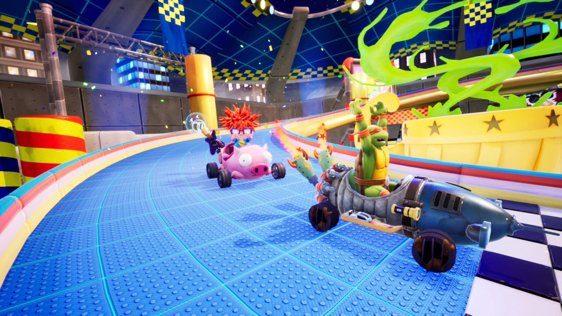 Nickelodeon Kart Racers 3 Slime Speedway race