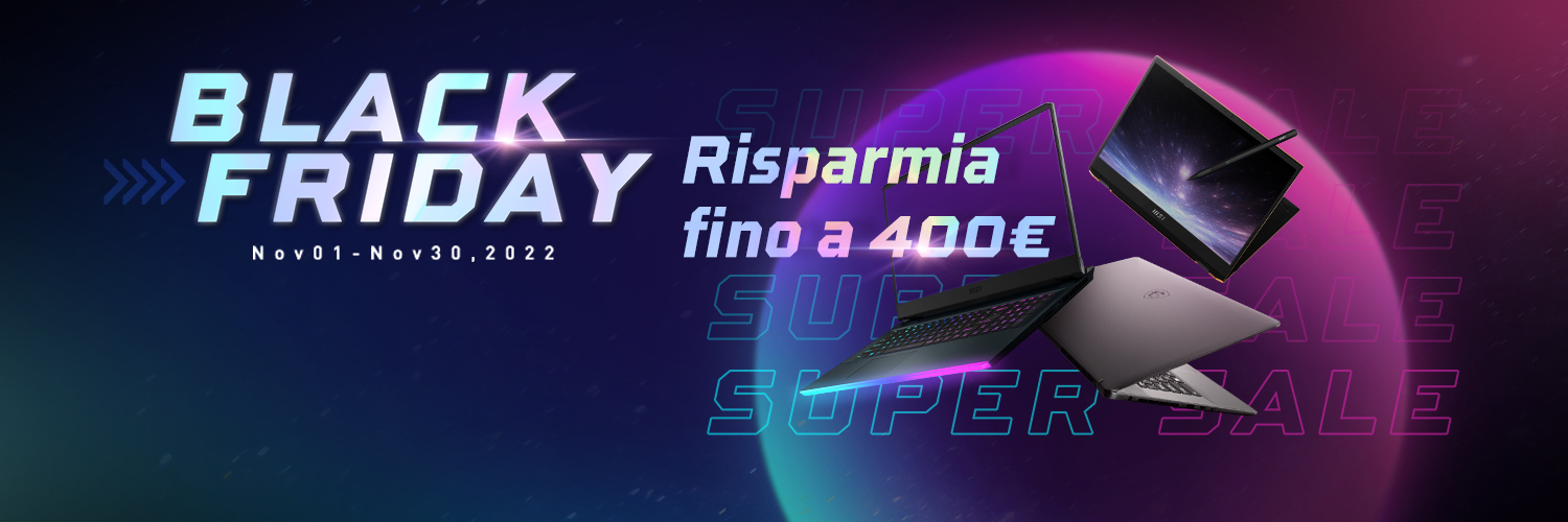 MSI Black Friday