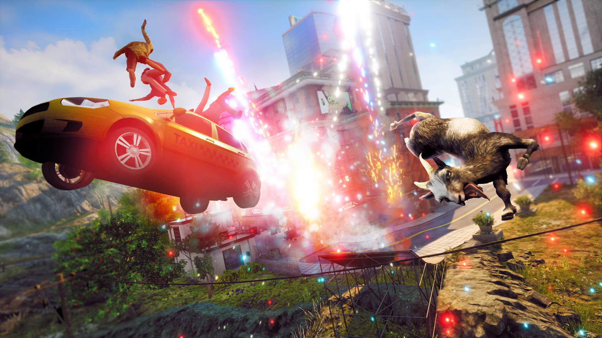 Goat Simulator 3 caos
