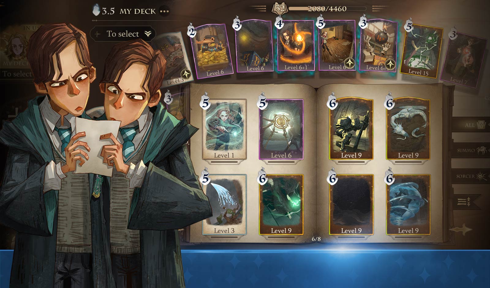 Harry Potter Socpri la Magia