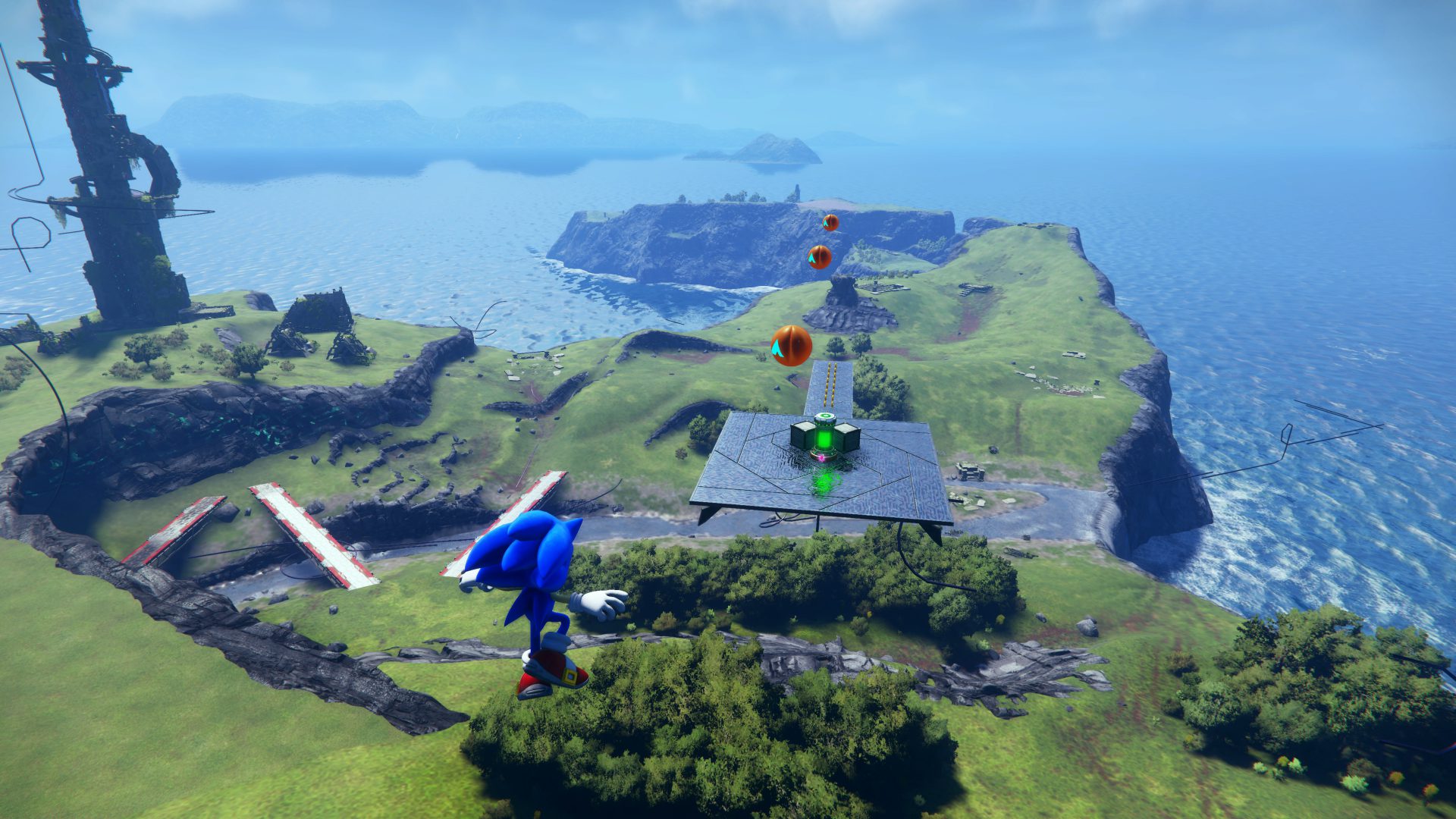 Sonic Frontiers esplorazione