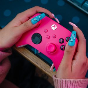 Xbox controller wireless deep pink