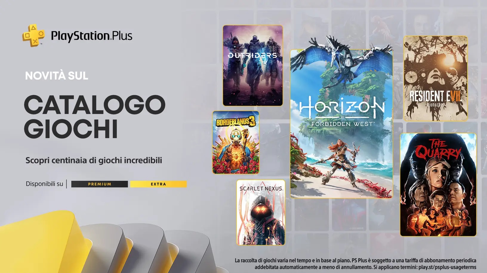 PlayStation Plus Catalogo Giochi