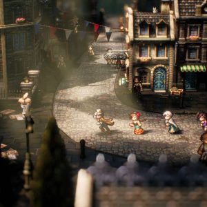 Octopath Traveler 2 city exploration