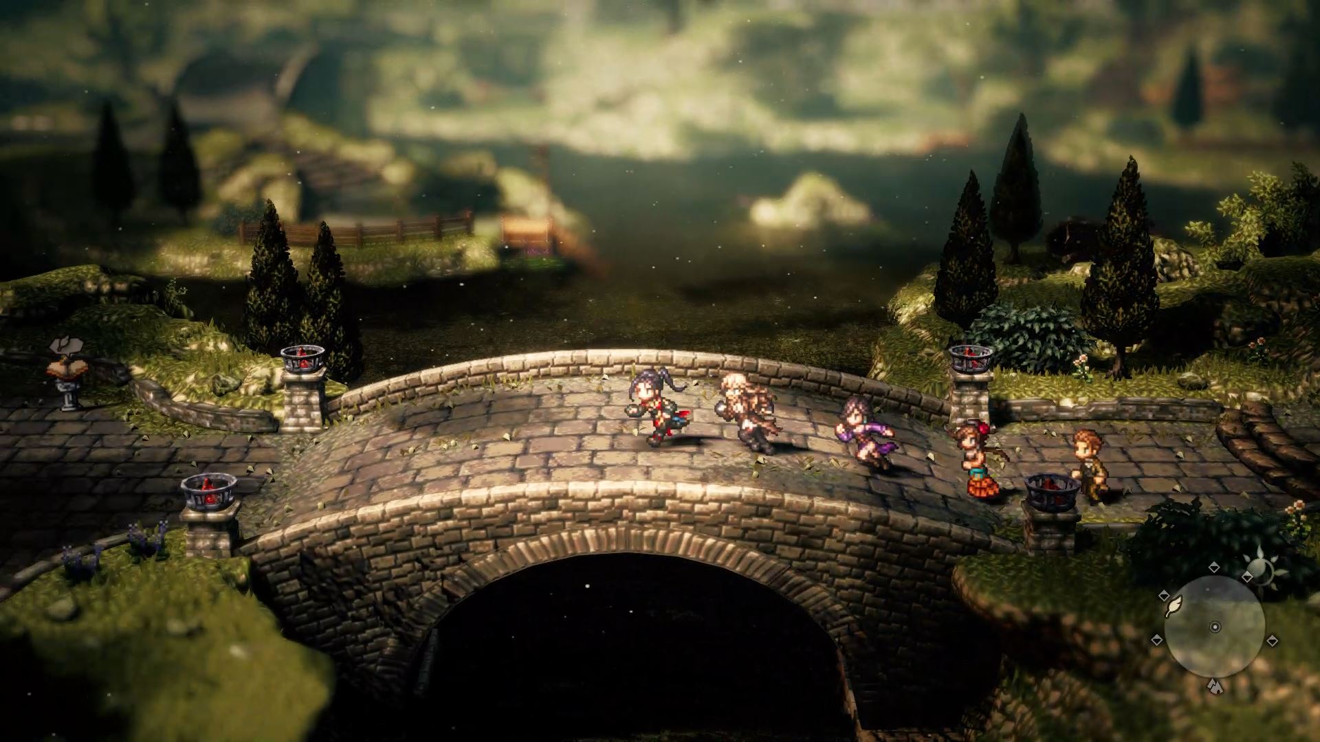 Octopath Traveler 2 overworld