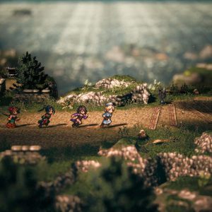 Octopath Traveler 2 party