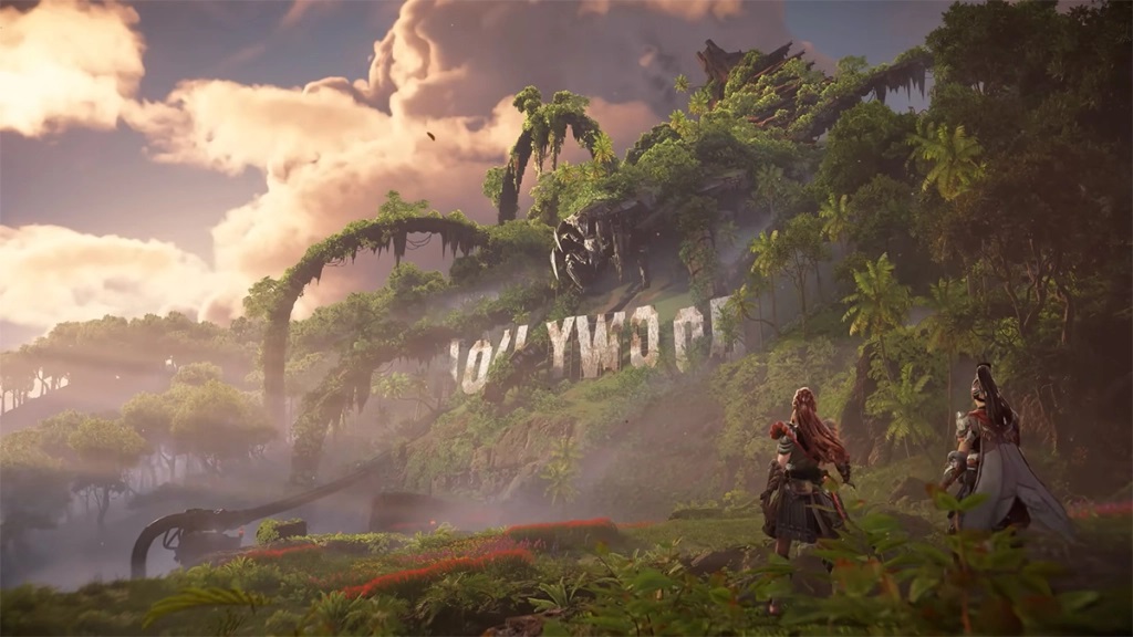Horizon Forbidden West Burning Shores hollywood aloy seyka