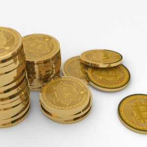 Criptovalute, bitcoin accatastati