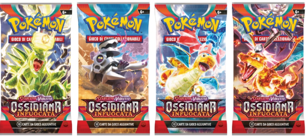 Gioco di Carte Collazionabili Pokèmon Ossidiana Infuocata