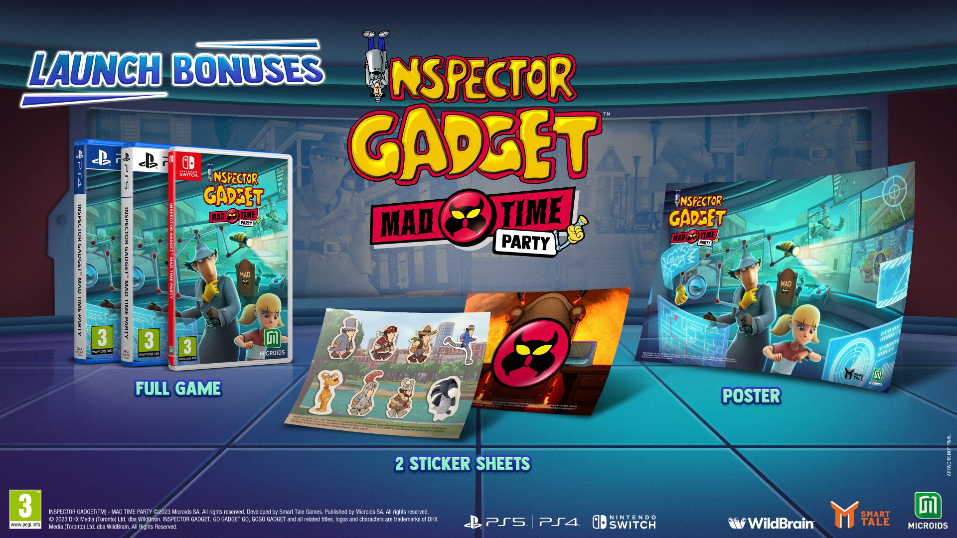 Inspector Gadget MAD Time Party