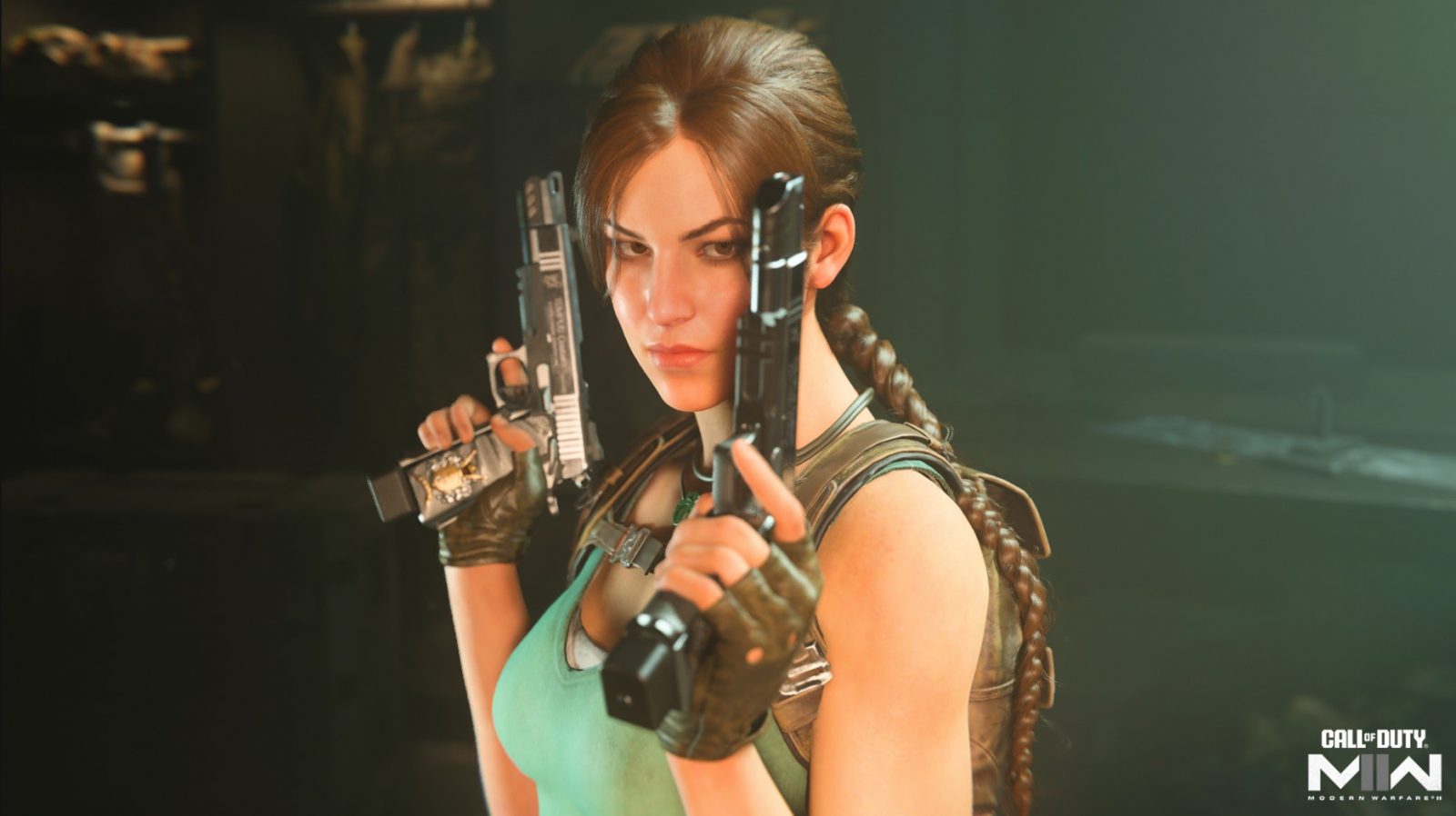 Call of Duty Lara Croft