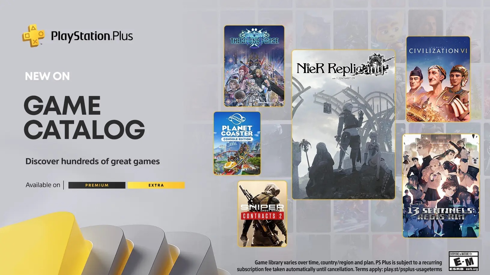 PlayStation Plus Catalogo Giochi