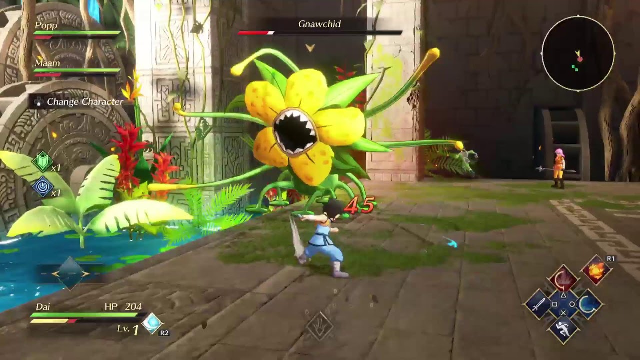 Infinity Strash Dragon Quest The Adventure of Dai combat