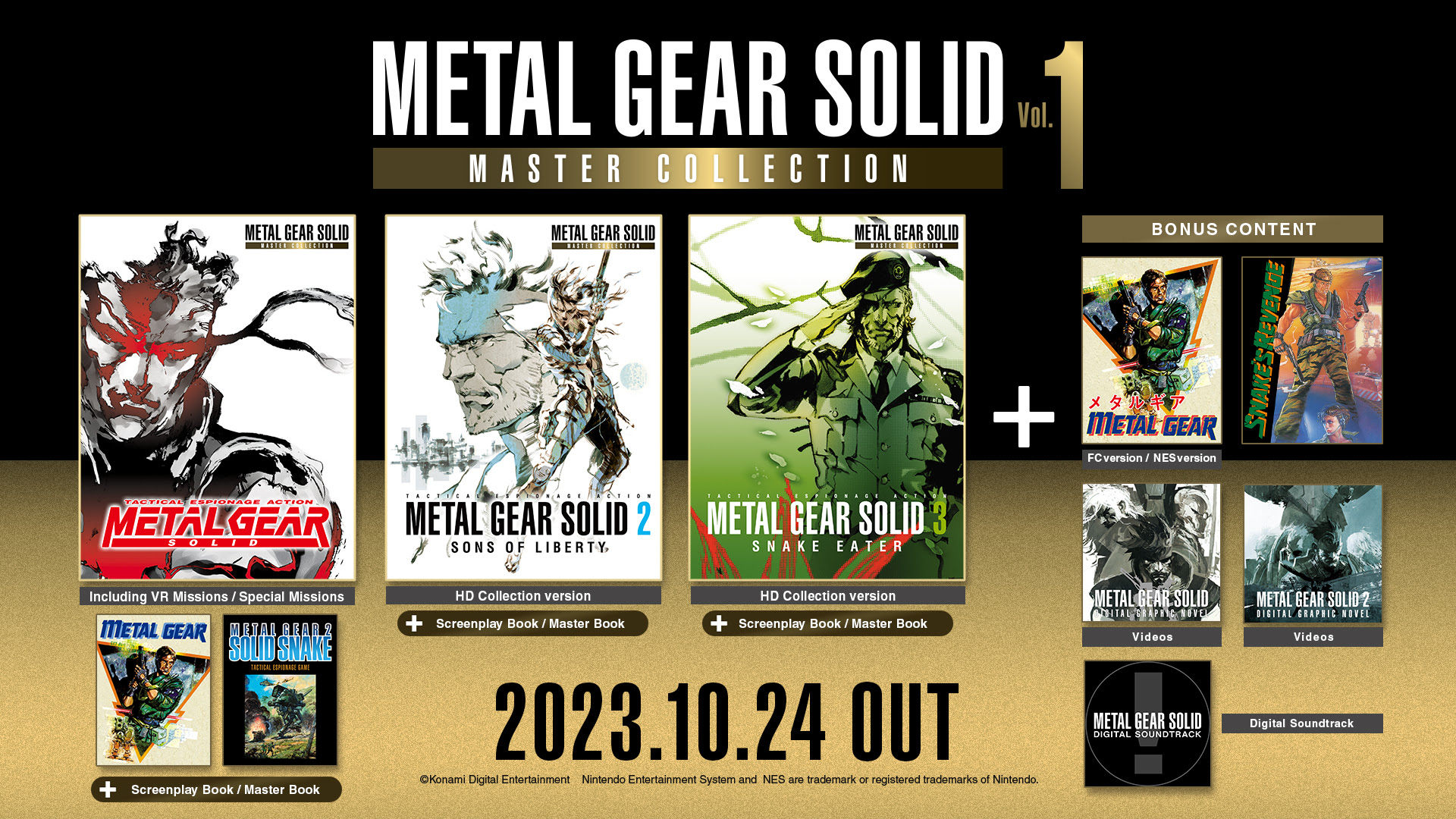 Metal Gear Solid Master Collection Vol.1