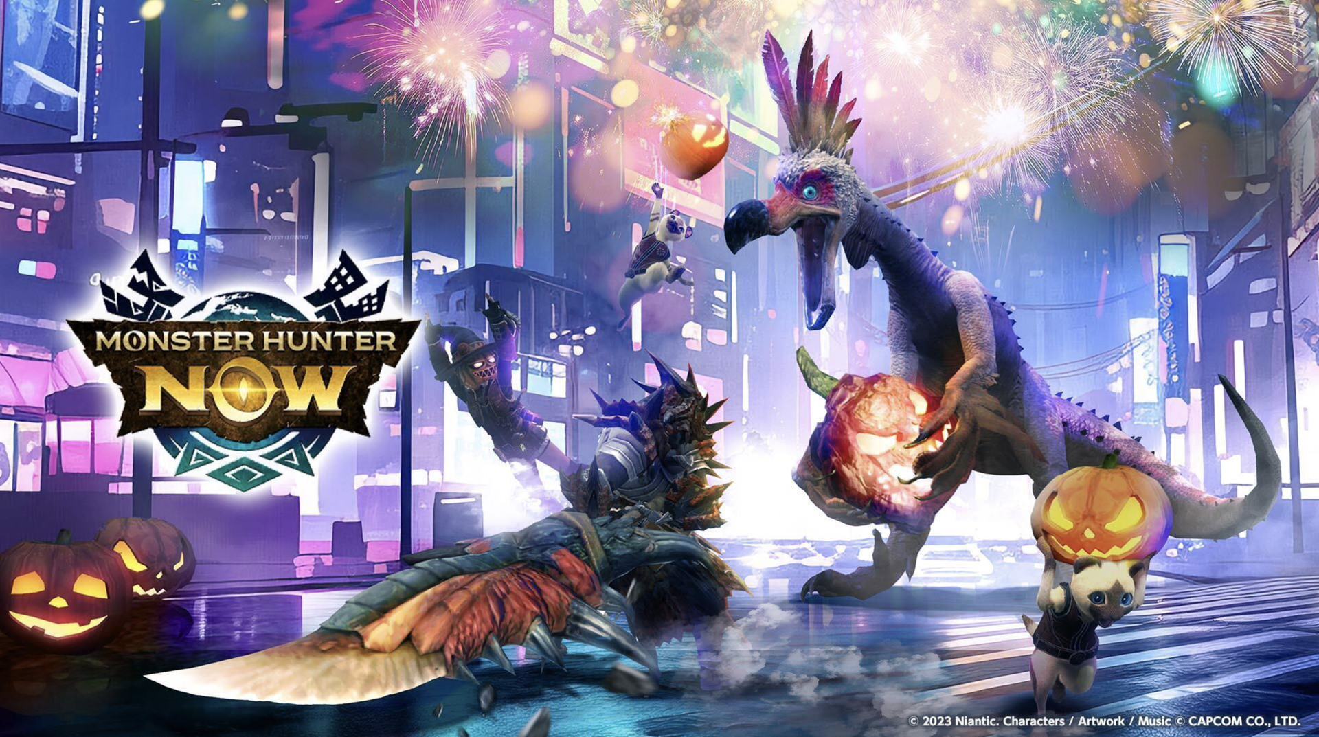 monster hunter now